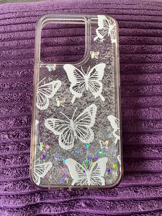 Carcasa de purpurina iPhone 14 pro