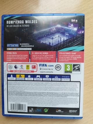 Juego para la play station 4 "FIFA20"
