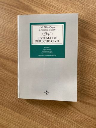 Sistema de derecho civil. Volumen I