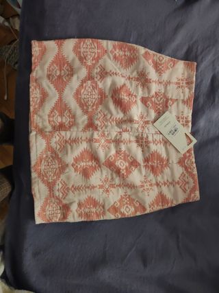 Falda corta blanca y rosa NUEVA