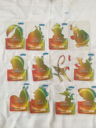 Cartas  pokemon transparentes