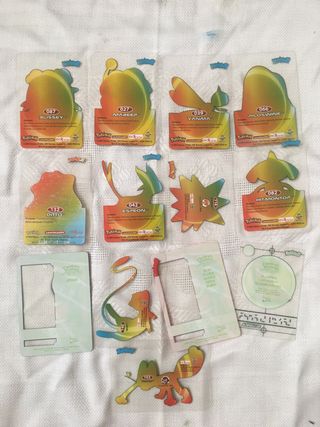 Cartas  pokemon transparentes