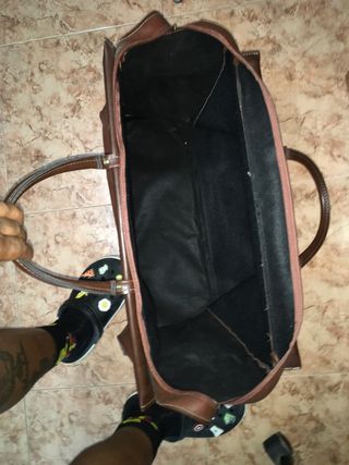 Maleta de viaje o de mano Nobuck