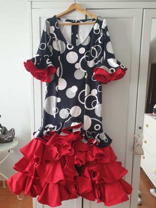 Traje de flamenca niña