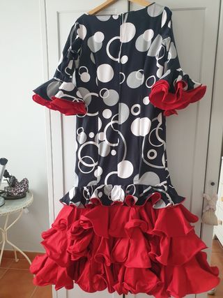 Traje de flamenca niña