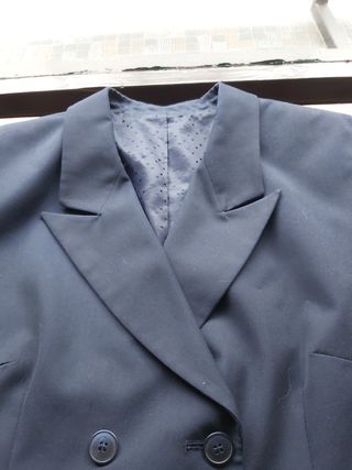 americana azul marino. t. 38
