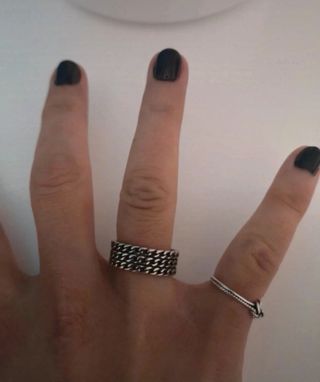 anillo plata nuevo 