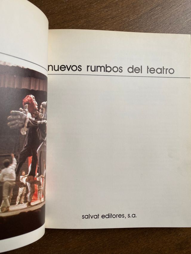 Nuevos rumbos del teatro