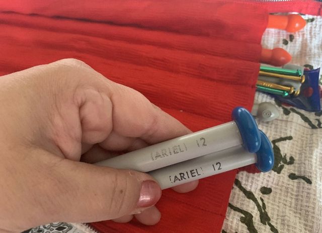 Ferri da lavoro a maglia varie misure