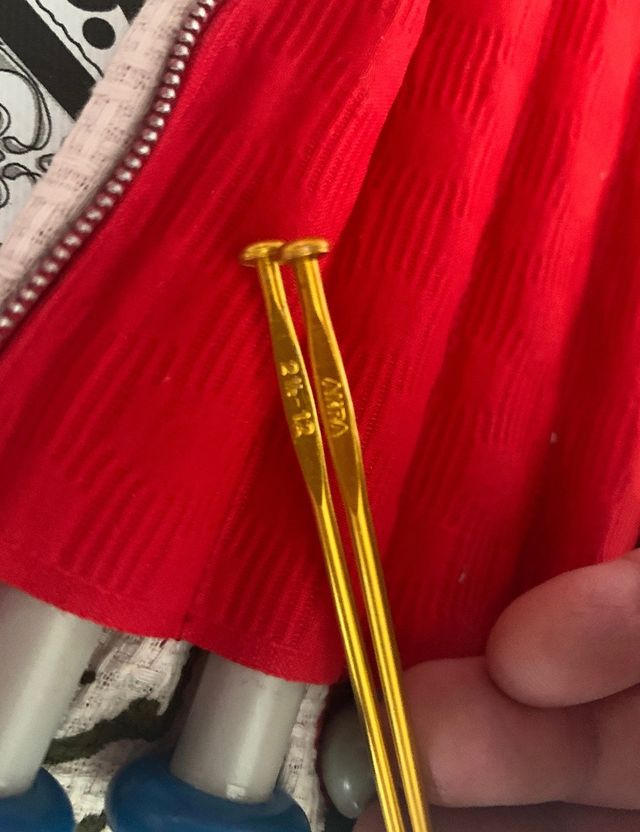 Ferri da lavoro a maglia varie misure