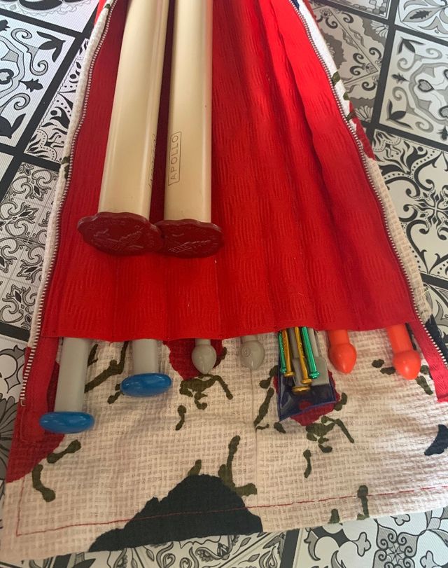 Ferri da lavoro a maglia varie misure