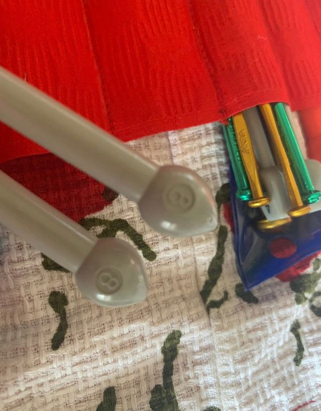 Ferri da lavoro a maglia varie misure