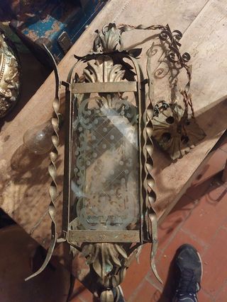 Lámpara techo antigua