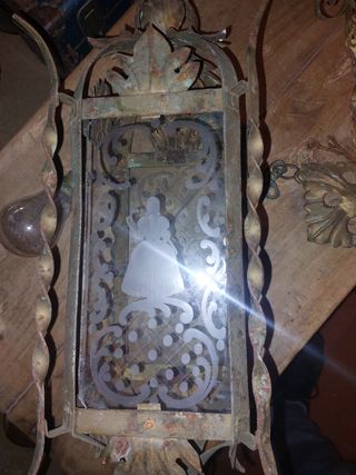 Lámpara techo antigua