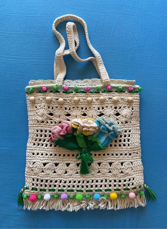 Borsa ad uncinetto Primavera/Estate