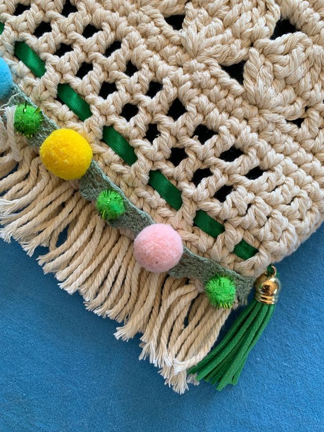 Borsa ad uncinetto Primavera/Estate