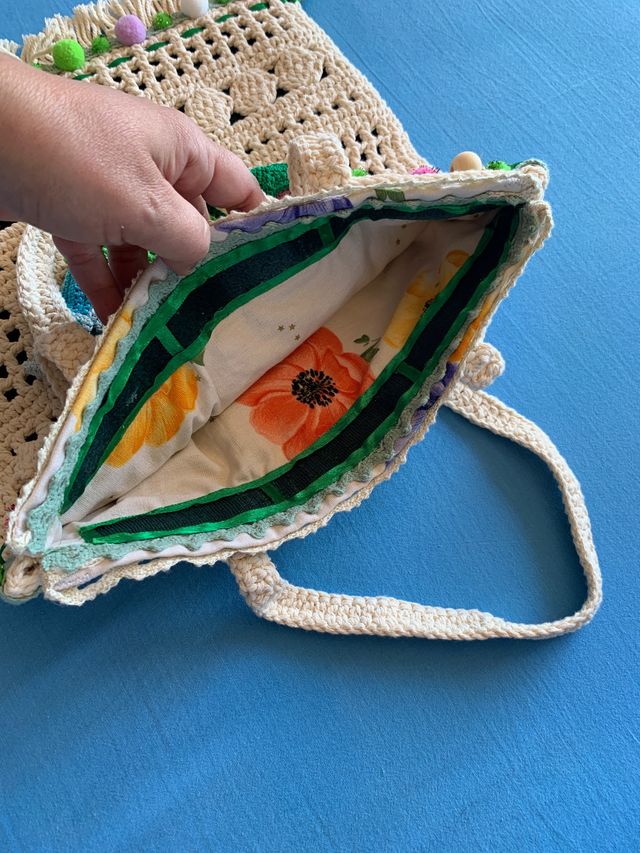 Borsa ad uncinetto Primavera/Estate