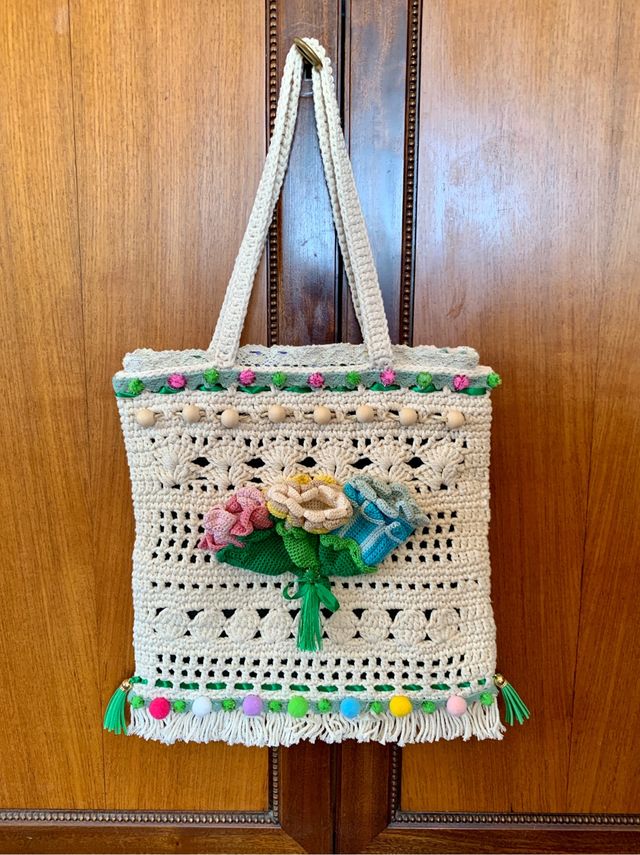 Borsa ad uncinetto Primavera/Estate