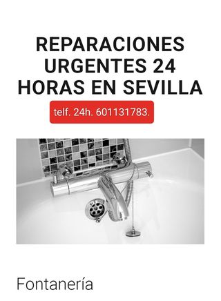 Fontanería Sevilla 24 horas