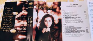 Ana Belén "Rosa de Amor y Fuego. Ariola 1989