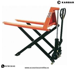 Transpaleta tijera manual 1500kg