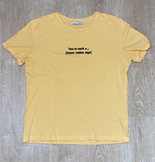 Camiseta signos del zodiaco