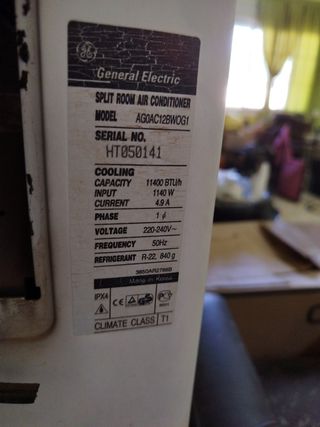 DESPIECE AIRE ACONDICIONADO GENERAL ELECTRIC