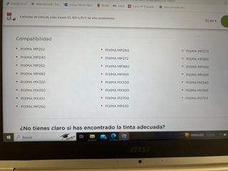 CARTUCHOS IMPRESORA