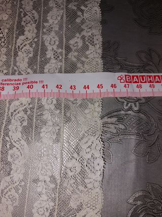 fallera delantal de lencería