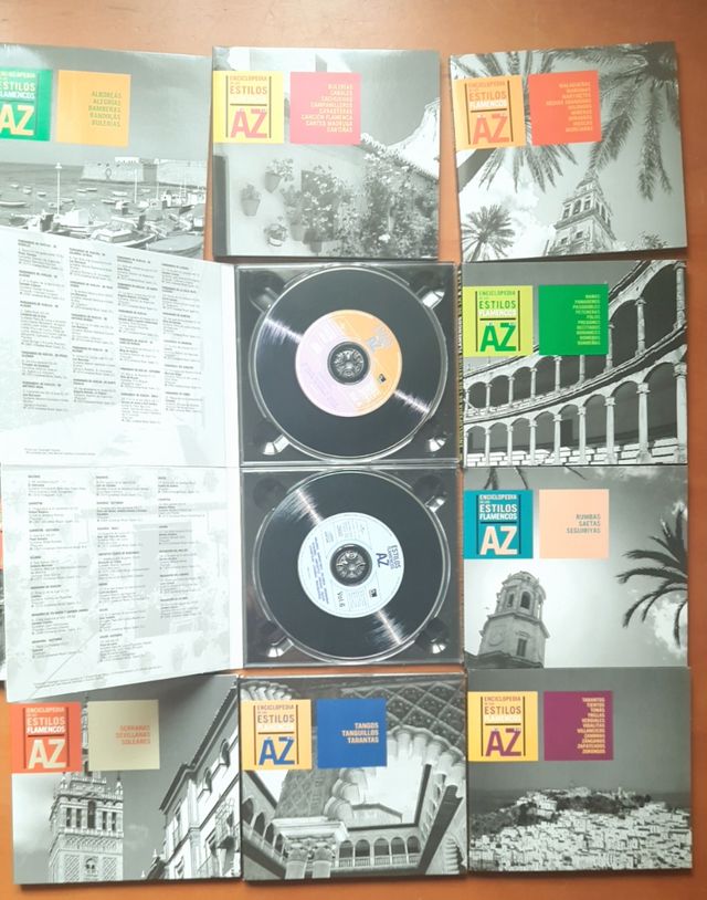 Caja de los estilos flamencos. De la A a la Z.