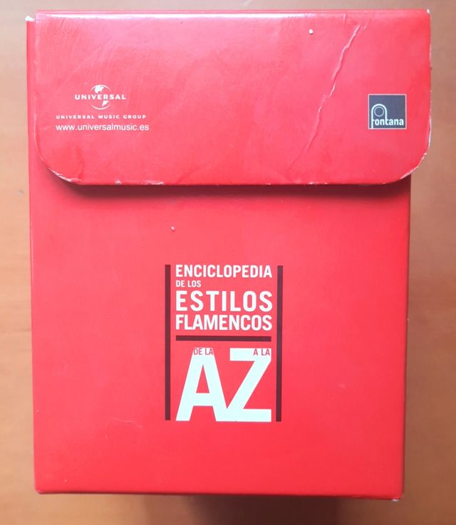 Caja de los estilos flamencos. De la A a la Z.
