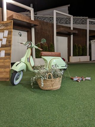 alquiler vespa eventos