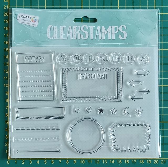 sellos acrílicos (clear stamps)