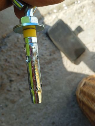 3 cáncamos/ espirros