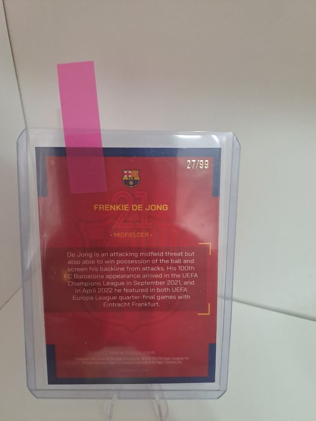 Topps De Jong - Barcelona