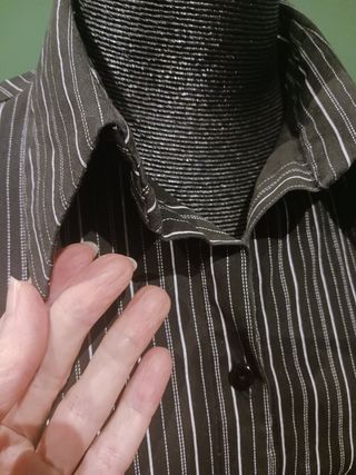 Camisa hecha a mano de rayas