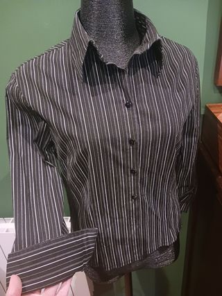 Camisa hecha a mano de rayas