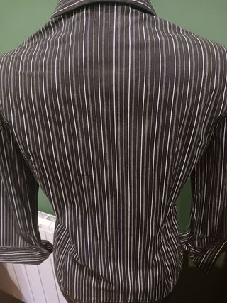 Camisa hecha a mano de rayas