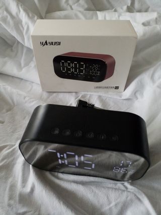 DEPERTADOR RADIO RECARGABLE