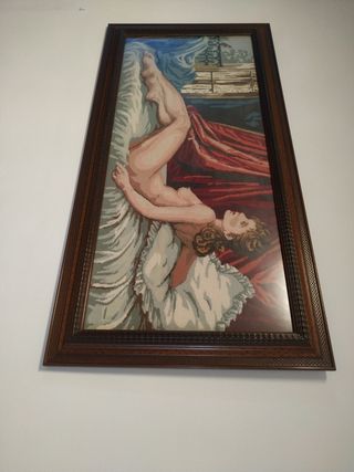 Precioso cuadro artesanal