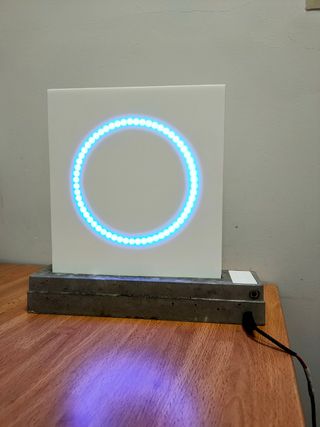 lampara de iluminación led RGB