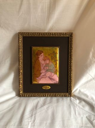 Cuadro de chapa esmaltada a fuego - Picasso.