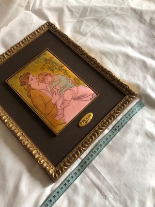 Cuadro de chapa esmaltada a fuego - Picasso.