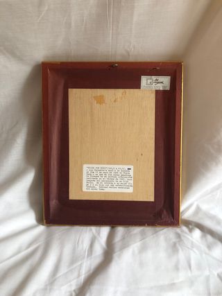 Cuadro de chapa esmaltada a fuego - Picasso.