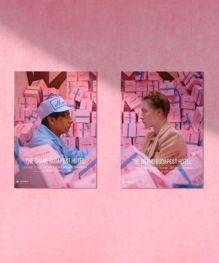 poster film Grand Budapest Hotel (wes Anderson)