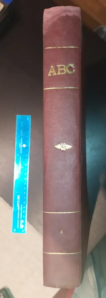 ALMANAQUE ABC REVISTA BLANCO Y NEGRO 1957