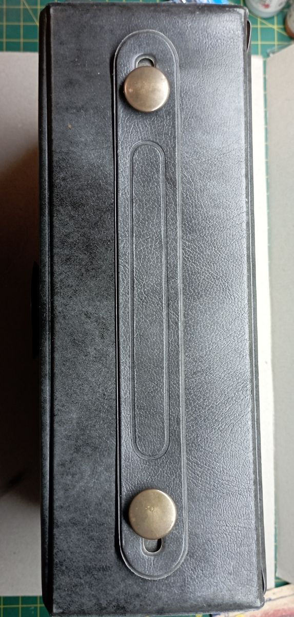 porta cassettes para cintas antiguo