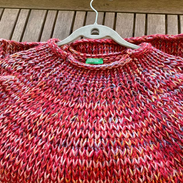 Jersey señora talla M de lana Benetton