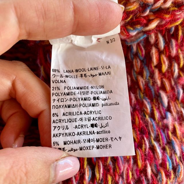 Jersey señora talla M de lana Benetton