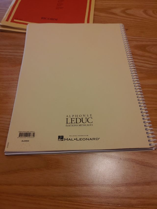 Libro música A.M.R BARRET